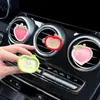 Perfume para Coche Apple Difusor de Aroma para Ventilación de Coche Creativo Decoración Interior de Coche Acrílica Suministros Fragancia para Coche