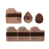 Puff Almofada 100 Pontos Chocolate, Não Absorvente, Q-Bounce Almofada Esponja de Beleza, Ferramentas de Maquiagem Atacado, Puff Marshmallow