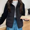 Jaqueta acolchoada de algodão com retalhos de tricô, elegante e leve, para mulheres, nova coleção outono/inverno, curta e de corte solto, casaco de algodão moderno