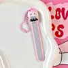 Lima de Uñas Gatito Lindo Lima de Uñas Lima Pulidora Tira de Lijado para Manicura Casera con Cadena Lima de Uñas Al por Mayor