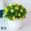[Meia Rosa] Planta de Simulação Bonsai Vaso de Mil Camadas Planta Decoração de Casa Arte de Flor Artificial Ornamento de Presente Criativo