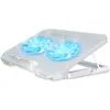Radiador de Laptop de Venta Caliente Transfronterizo Q100 Ventilador Doble Velocidad Ajustable Elevación Almohadilla Refrigerante para Portátil de Juego Ultra Silencioso