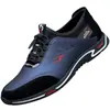 Zapatos de Hombre de Primavera Estilo Británico de Caña Baja sin Cordones, Zapatos Deportivos Casuales para Hombre, Transpirables, Ligeros, de Corte Bajo, con Suela Blanda, Zapatillas de Exterior