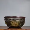 Enfeites de Cornucópia de Cobre, Cornucópia das Oito Bênçãos, Cornucópia de Arroz, Artesanato para Mesa de Escritório em Casa, Entrada de Casa