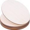 Amazon Hot Style Madeira Não Polida Redondo Chips de Madeira DIY Disco Peças Decorações de Pintura Infantil Jogos Americanos Atacado