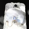 Acessórios SM, pedra preciosa, laço, sino, pompom, plug anal, treinamento de corte traseiro, brinquedo sexual adulto, clipe de mamilo, plug anal integrado
