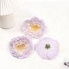 Cabeças de Flores de Peônia Pequenas Estilo Europeu, Flores Decorativas para Guirlanda de Casamento, Cabeças de Flores Artificiais de Seda para Decoração de Casamento, Venda Direta da Fábrica
