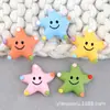 Estrella de Mar Cara Sonriente DIY Agujero Expresión Pentagrama Resina Accesorios Hebilla de Zapato Pegamento de Crema DIY Tocado Pasador Paquete de Materiales
