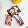 Cartoon Card Holder Estudante Easy Pull Buckle Bus Card Holder Multifuncional Subway Card Holder Telescópico Lanyard Keychain Rice Card Holder
