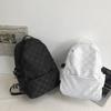 Mochila escolar para estudiantes universitarias estilo coreano nueva moda tablero de ajedrez verificador de tarjetas mochila para estudiantes de secundaria y preparatoria mochila texturizada para hombres