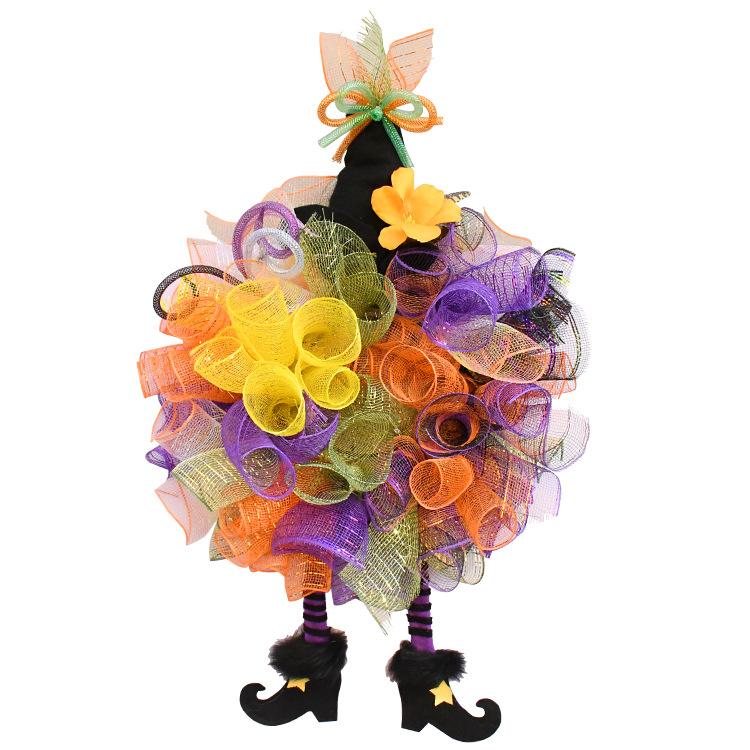 万圣节有腿花环-1