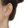 Pendientes de plata de ley S999, pendientes de pie, pendientes de plata de ley para mujer, pendientes pequeños circulares, pendientes de oro, pendientes gratis