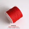Pulseira trançada pulseira de corda pulseira de corda trançada linha de jade corda vermelha corda para pingente material para fazer corrente de celular artesanal DIY