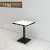 Restaurante Occidental de Moda, Restaurante Sencillo, Juego de Mesa y Sillas para Restaurante, Cafetería Estilo Coreano, Tienda de Té de Leche, Asientos de Cabina Montados en la Pared, Banco Largo