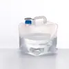 Bolsa de Agua Plegable Empaque Tai Chi Bolsa de Agua de 5L con Grifo Exterior Gran Capacidad Plegable Almacenamiento de Agua Bolsa de Agua para Exteriores