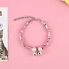Venta al por mayor de fábrica collar de moda para mascotas collar con cascabel para gato floral ajustable collar decorativo suministros para mascotas
