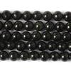 Vendas Diretas da Fábrica Pedra Neve Natural Pedra Mapa Flash Preto Ágata Pulseira Colar Acessórios DIY Joias Contas