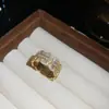 Anillo abierto de estrella de circonita, personalizado, simple, elegante, adecuado para ir al trabajo, anillo para el dedo índice, vintage, nicho, sensación de alta gama, joyería al por mayor