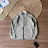 Jaqueta Corta Vento Masculina Casual Versátil de Outono com Gola Alta e Material Macio 13147
