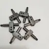 Peças de Máquina de Tricô Circular Grande Conector de Roda Guia de 90 Graus Haste de Conexão Dupla Face Conector de Furo Único Dupla Face Conector de Furo Duplo Dupla Face