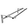 Barra de Ropa de Acero Inoxidable para Balcón Fija Pared Exterior Colgador de Ropa Pared Exterior Ventana Barra de Ropa Pared Barra de Ropa