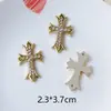 Venta caliente estilo dulce y cool accesorios de joyería de cruz accesorios para el cabello funda para teléfono móvil hebilla para zapatos material para bricolaje al por mayor pj1234