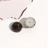 Moda Salvaje Nueva de Otoño e Invierno Estampado de Leopardo Redondo Semicírculo Accesorios Acrílicos Pendientes DIY Accesorios para Tocados Fundas de Teléfono Móvil