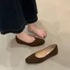 Zapatos de Ballet Planos Estilo Coreano Estampado de Leopardo Zapatos de Abuela para Conducir Suela Suave Casual Mary Janes Calados para Mujer