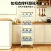 Novo produto: prateleira de armazenamento para lanches, cozinha e geladeira, com posicionamento lateral, design retrátil e carrinho móvel para armazenamento versátil