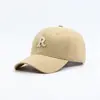 Gorra de Béisbol Casual de Moda Nueva con Forma de R, Gorra de Moda con Letras, Transpirable para Senderismo, Mismo Estilo que las Celebridades de Internet