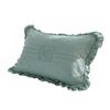 Funda de almohada de encaje estilo europeo funda de almohada de algodón puro estilo corte funda de almohada tipo sobre de algodón puro todo incluido sin pelusa Universal