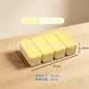 Bandeja de Hielo Grande de Silicona Transfronteriza Molde de Cubitos de Hielo de Grado Alimenticio Molde de Bola de Hielo de Desmoldeo Fácil Congelación Rápida Molde para Hacer Hielo Casero