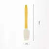 Espátula de silicona extendida para repostería casera, raspador para el fondo de frascos de mermelada, espátula para mezclar crema, espátula de pastel desmontable