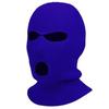 Capacete quente de inverno Chapéu de lã de três furos à prova de vento à prova de frio Máscara facial grossa Chapéu de malha facial completo Amazon