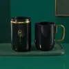 Taza multifuncional para cepillo de dientes de viaje, una caja de almacenamiento de cepillo de dientes y pasta de dientes lujosa y portátil, un juego de artículos de tocador de viaje tres en uno
