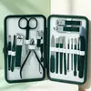 Set de Cortauñas, Set Portátil de Manicura de Varias Piezas, Tijeras para Uñas Domésticas, Set Completo de Herramientas de Manicura en Caja, Herramientas de Cortauñas