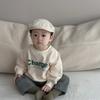 Roupas de Outono para Bebês, Conjuntos Infantis, Roupas Infantis Estilo Coreano de Outono, Conjuntos de Moletons e Calças de Moletom para Bebês, Roupas de Outono para Meninos