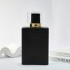 Botella dispensadora de perfume de gran capacidad, Botella de perfume a prueba de luz, Botella de vidrio dispensadora de perfume con tapa de rosca, Botella pulverizadora cosmética de 100 ml
