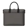 Bolso de Mano Cartera de Moda para Hombre Bolsa para Portátil de 15 pulgadas Bolsa para Documentos de Negocios con Logo Impreso Bolso para Hombre