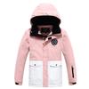 Traje de esqui infantil para meninos e meninas, inverno, ao ar livre, à prova d'água, quente, engrossado, snowboard, traje de esqui duplo para crianças