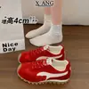 Piel Genuina Hace que los Pies Parezcan Más Pequeños Zapatos Argan Zapatos de Mujer Con Cordones Zapatos de Entrenamiento Alemanes Otoño 2026 Nuevos Zapatos Deportivos Casuales Versátiles