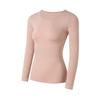 Ropa interior térmica de algodón puro para invierno para hombres y mujeres, capa base de color liso, prenda interior, conjunto de ropa interior cálida, camiseta base de algodón