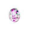 Cuentas Artísticas de Colores Salpicados con Agujero Grande Accesorios para Joyería DIY Pulsera Hecha a Mano Cuentas Sueltas Accesorios Materias Primas Venta al por Mayor