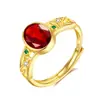Anillo Minimalista de Plata de Ley S925 Estilo Coreano Ins de Nicho de Alta Gama para Mujer con Piedra de Cristal Natural, Joyería Única y Versátil