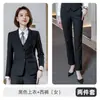 Estilo Roupa de Trabalho Conjunto de Terno para Gerenciamento de Propriedades Blazer Uniforme Masculino Roupa Formal Cinza Negócios Sem Ferro Profissional Deslocamento