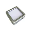 Caja de Piedra Transparente, Caja de Plástico Acrílico para Piedras Preciosas, Caja de Exhibición y Almacenamiento de Joyería, Caja de Piedra de Color para Interfaz, Caja de Diamantes Sueltos para Interfaz