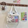 Bolso de mujer de gran capacidad, bolso de mano 20254, nuevo bolso de estilo coreano, bolso de hombro dulce y moderno, bolso cruzado, mochila