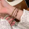 Pulsera de Cuentas Retro Maillard Multicapa para Mujer, Lujo Accesible y Pulsera de Gama Alta, Pulsera de Estilo Étnico Bohemio