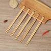 5 pares de hashis para hot pot 24CM hashis de bambu para barracas em rios e lagos household kuaizi atacado compra em grupo da comunidade fornecimento