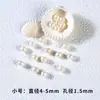 Fábrica de origem pérolas naturais de água doce, contas soltas com furos, acessórios para joias DIY para pulseiras e colares, atacado de pérolas Zhuzji